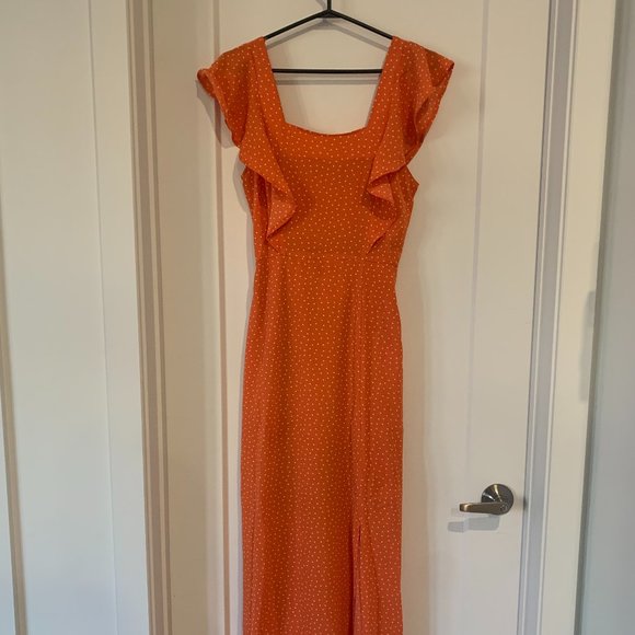 Monteau Orange Dress - Picture 1 of 3